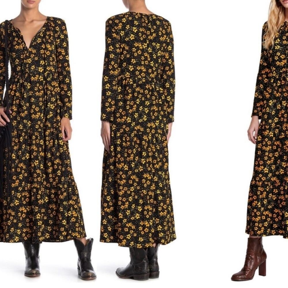 NWOT Free people tiers of joy Maxi Dress XS - Picture 4 of 4